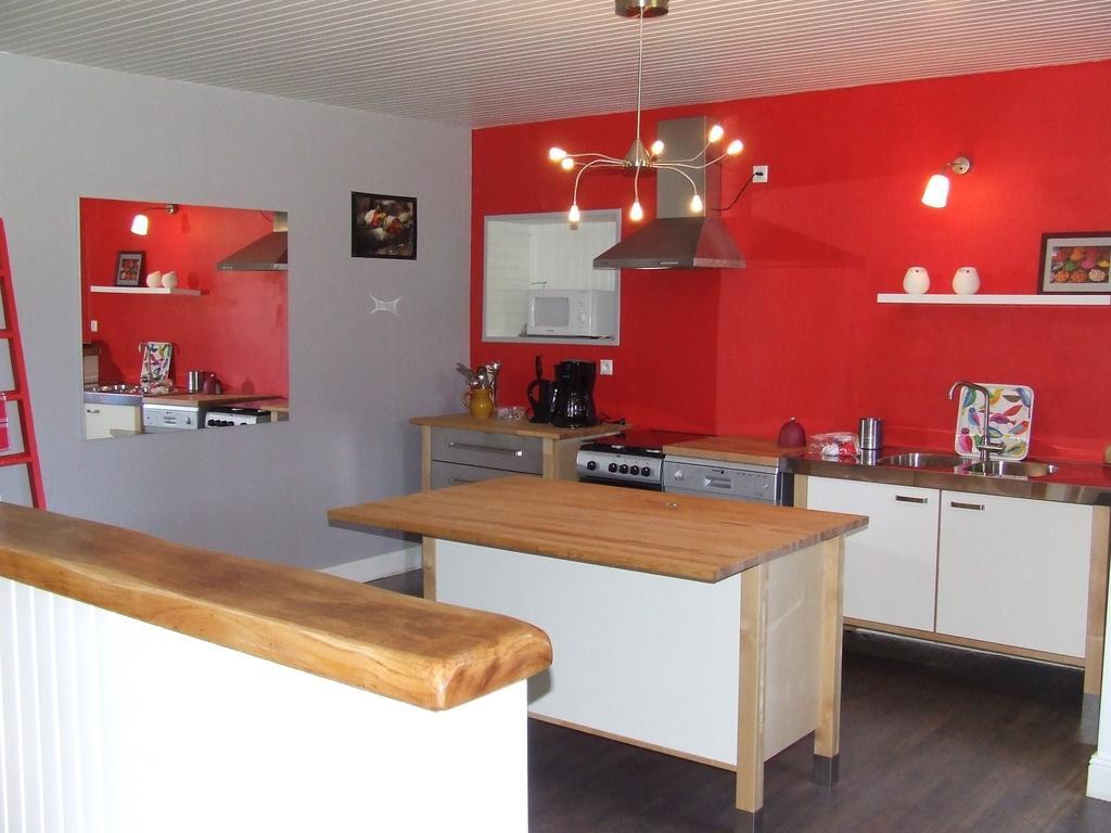 Holiday Home Le Gite De Kerneuil Gommenecʼh Zimmer foto
